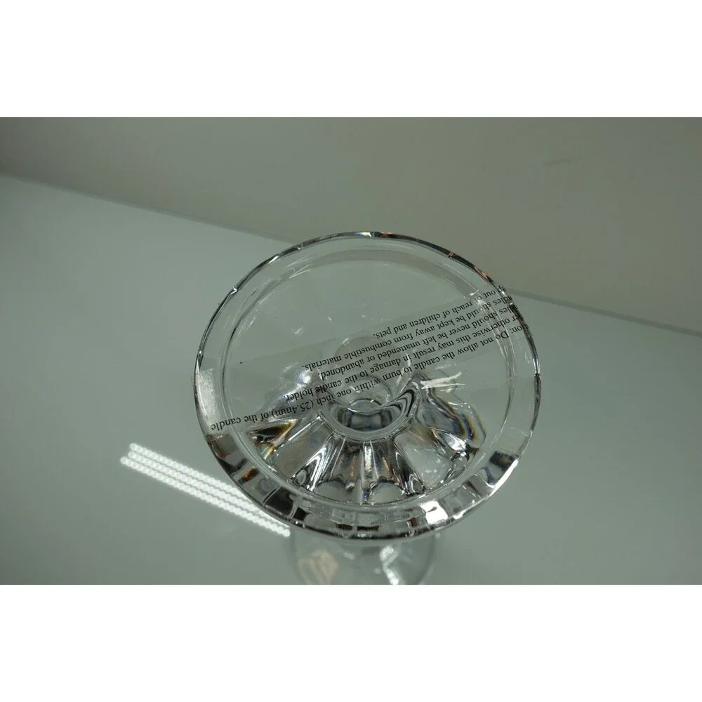 Waterford Crystal 10” Illuminology Faceted Candlestick Holder - New No Box